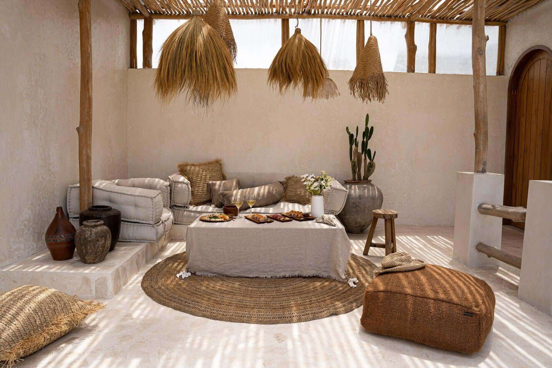 Rotan hanglampen