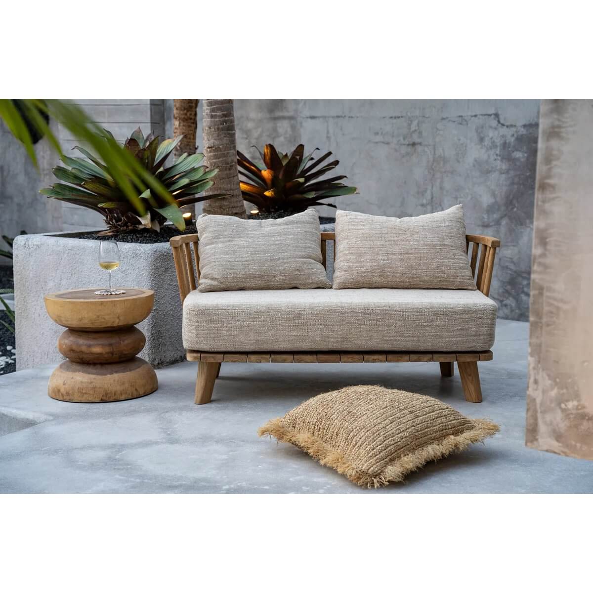 De Malawi tweezitter - natuurlijk beige