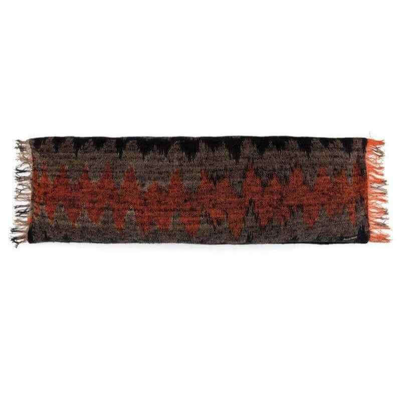 De Oh My Gee Kussenhoes - Zwart Oranje - 35x100-kussens-Ik Hout ervan.