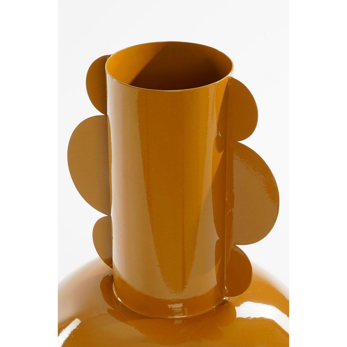 Boyd Vaas - H36 x Ø25 cm - Metaal - Bruin-vazen-Mica Decorations-Ik Hout ervan.