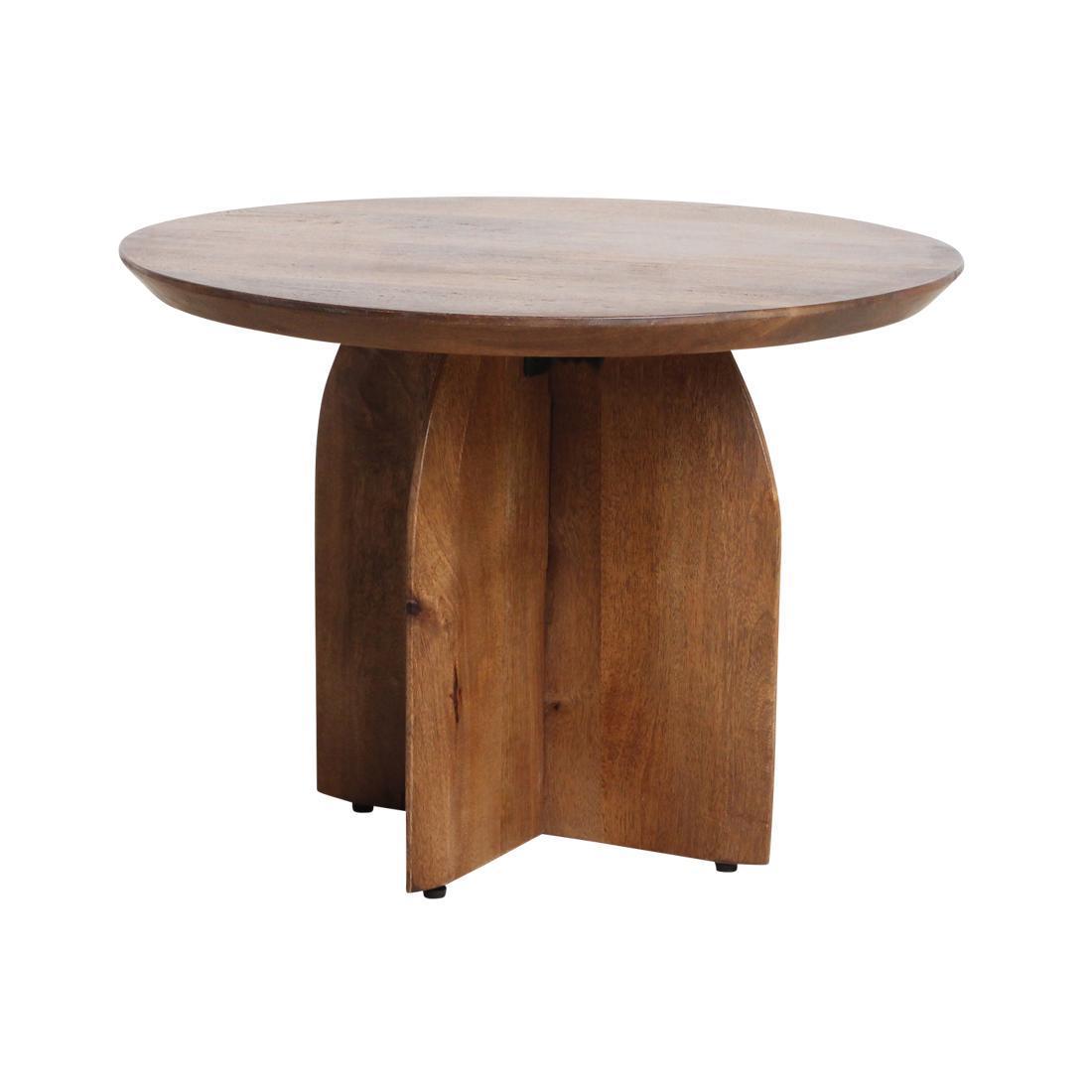 Bullnose bijzettafel 55 cm-bijzettafel-Raw Materials-Ik Hout ervan.