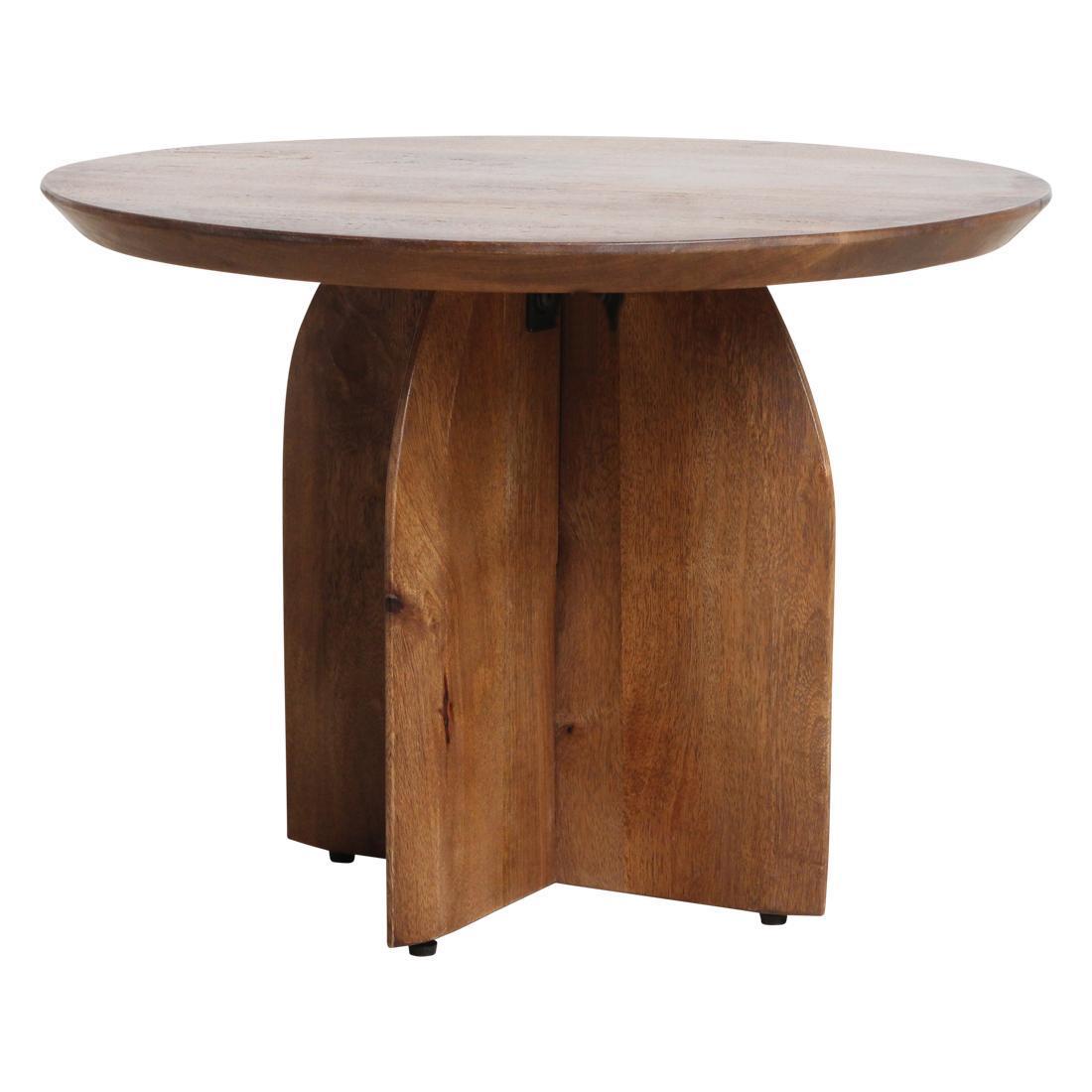 Bullnose bijzettafel 55 cm-bijzettafel-Raw Materials-Ik Hout ervan.