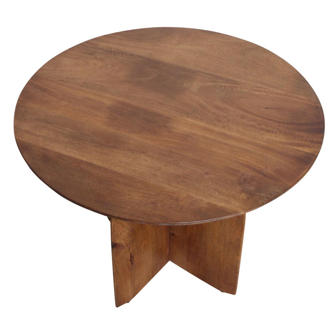 Bullnose bijzettafel 55 cm-bijzettafel-Raw Materials-Ik Hout ervan.