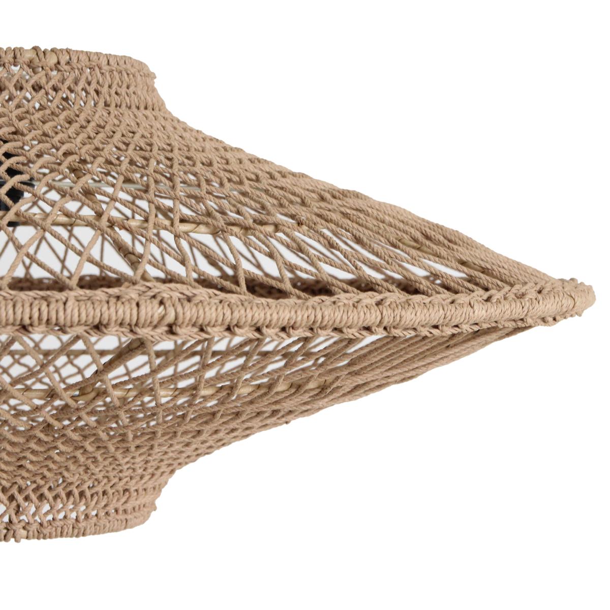 Corda hanglamp naturel large-Hanglampen-Raw Materials-Ik Hout ervan.