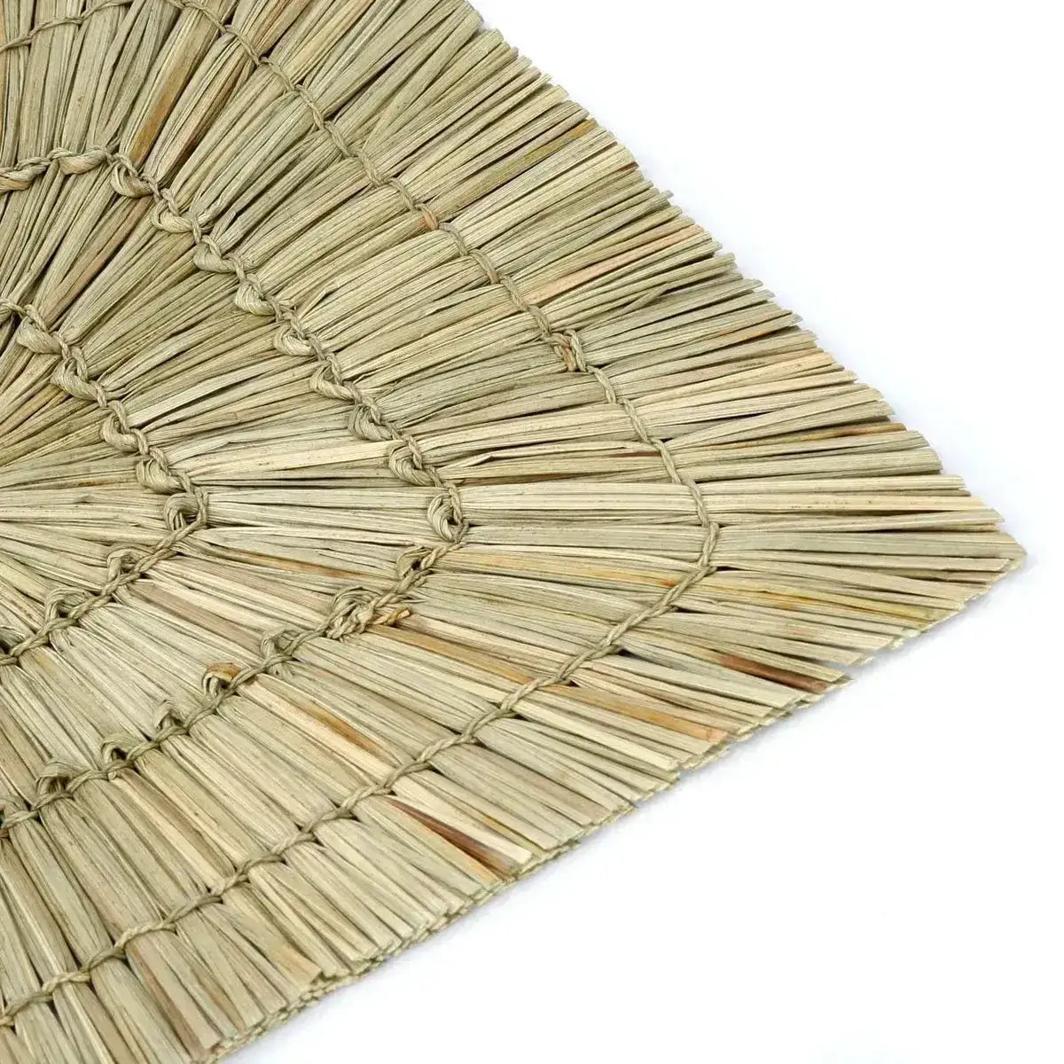 De Alang Alang Placemat - Rechthoekig - Naturel-Bazar Bizar Living-Ik Hout ervan.