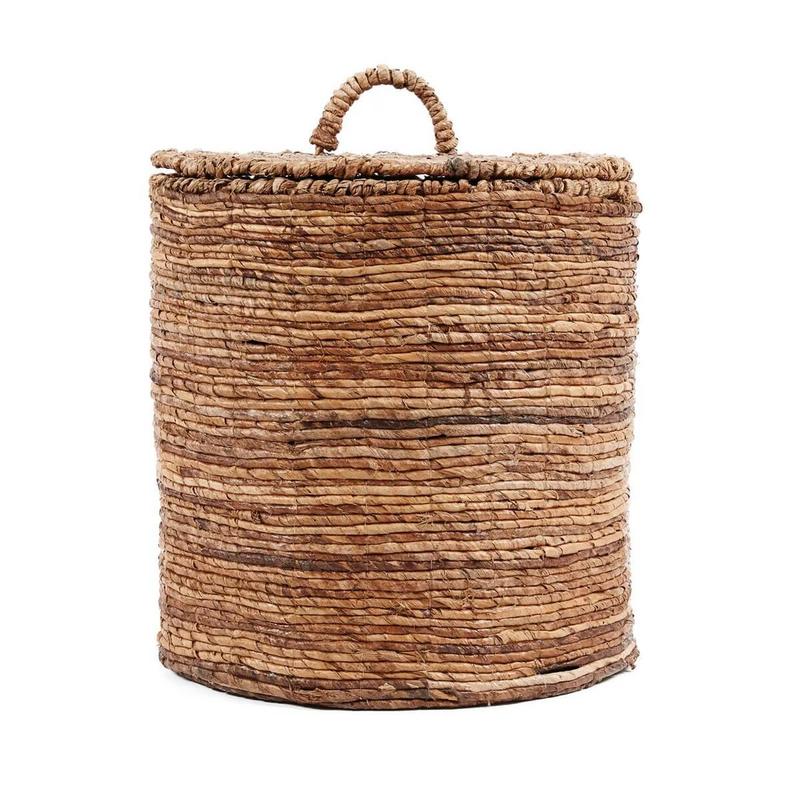 De Chingon Banana -manden - natuurlijk - l-manden met deksel-Bazar Bizar Living-Ik Hout ervan.