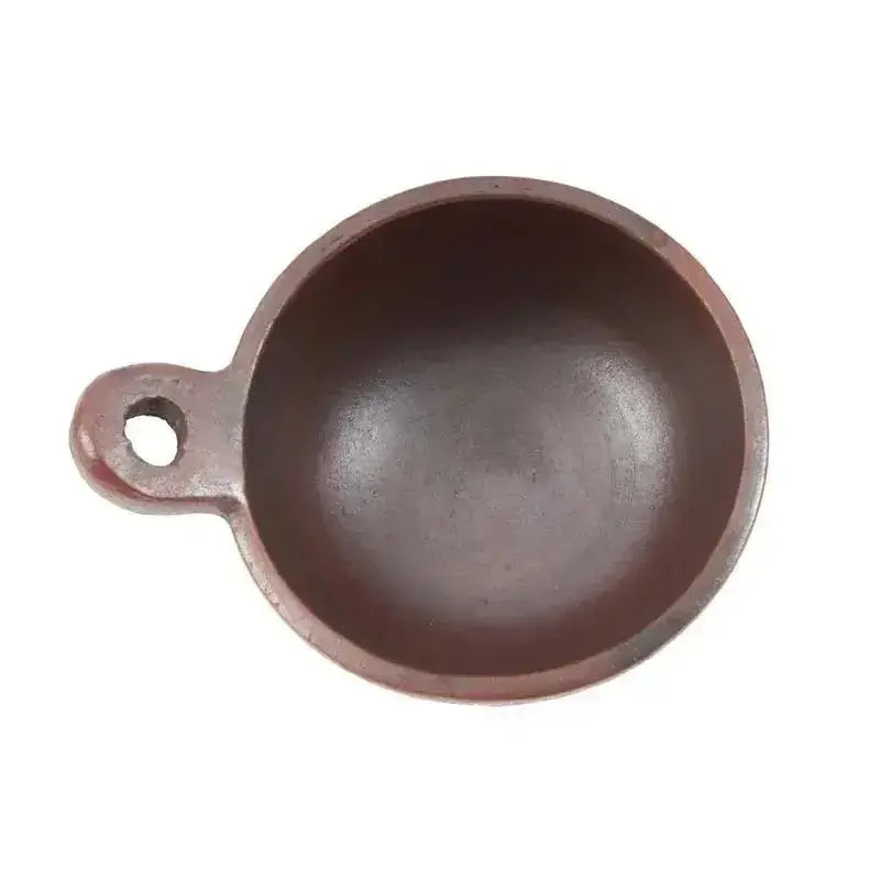 De Etnische Kom met Handvat - Terracotta - M-Servies-Bazar Bizar Living-Ik Hout ervan.