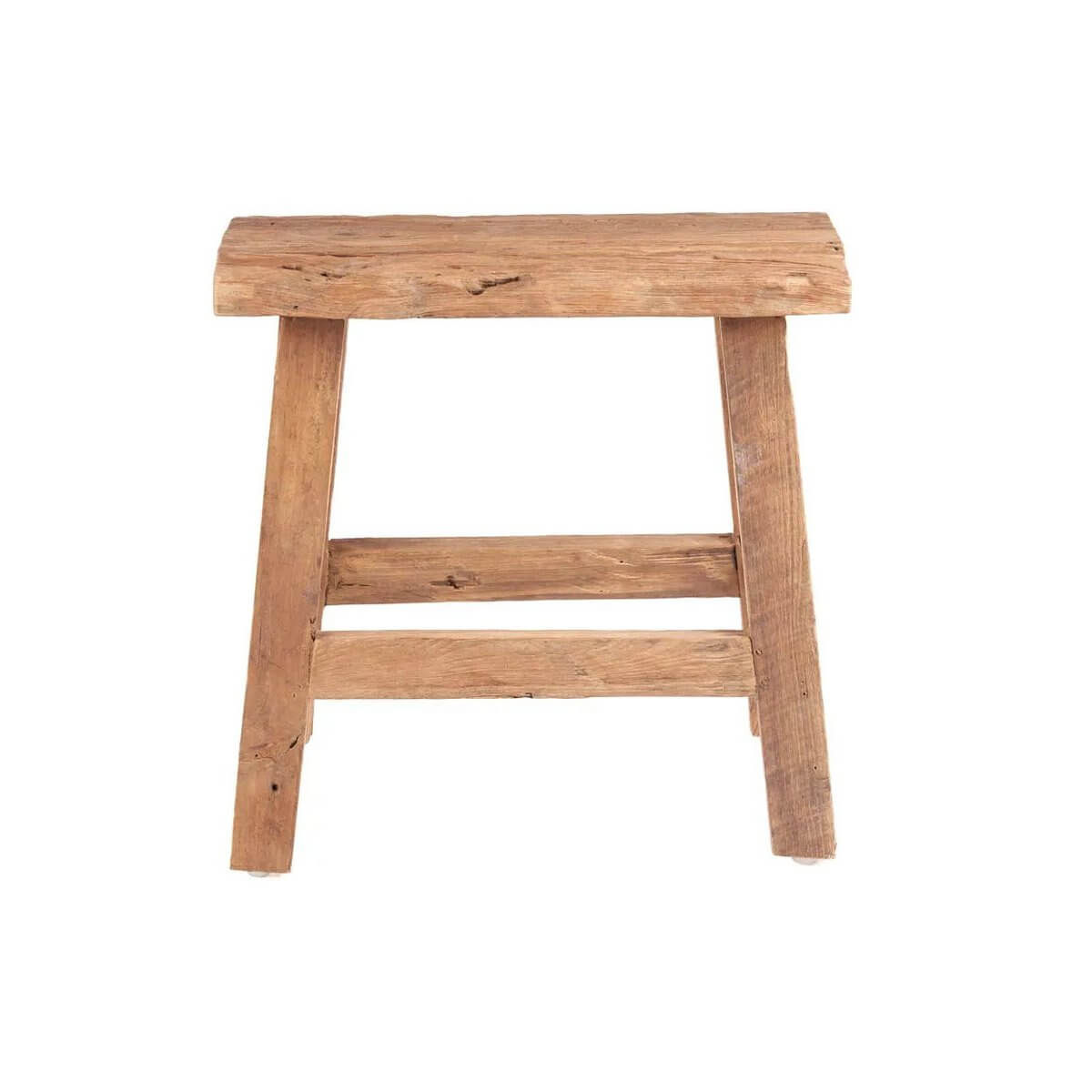 De Fab Rustieke Kruk - Naturel-Bazar Bizar Living-Ik Hout ervan.