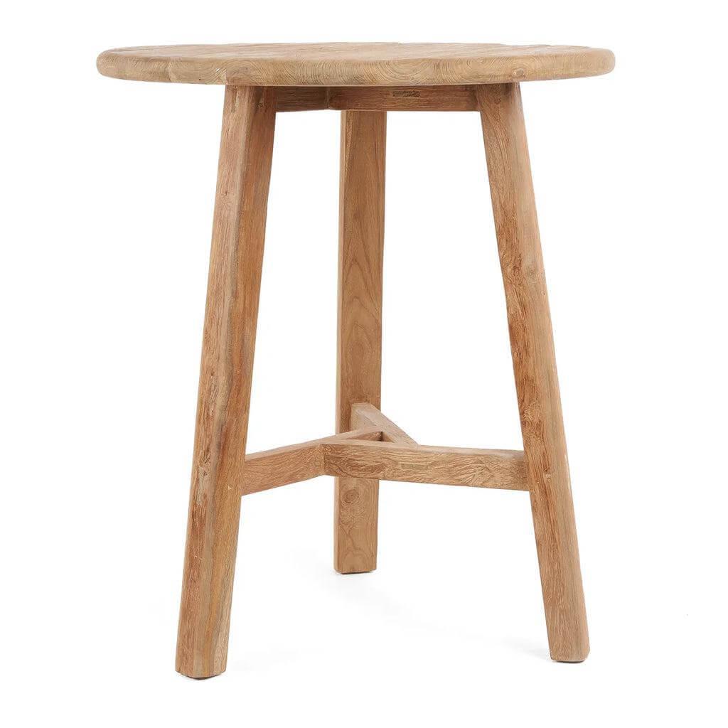 De Fusuma Bartafel van gerecycled teakhout, perfect voor buiten, duurzaamheid ontmoet elegantie.