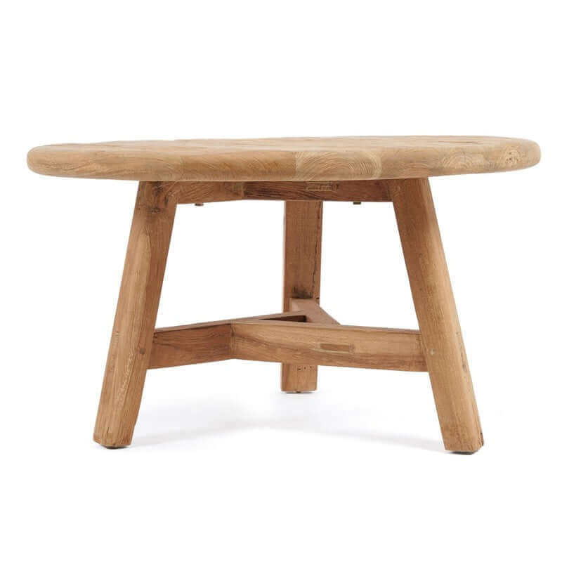 Rustieke Fusuma salontafel van gerecycled teakhout, perfecte aanvulling voor elk interieur, stijlvol en ruimtebesparend ontwerp.