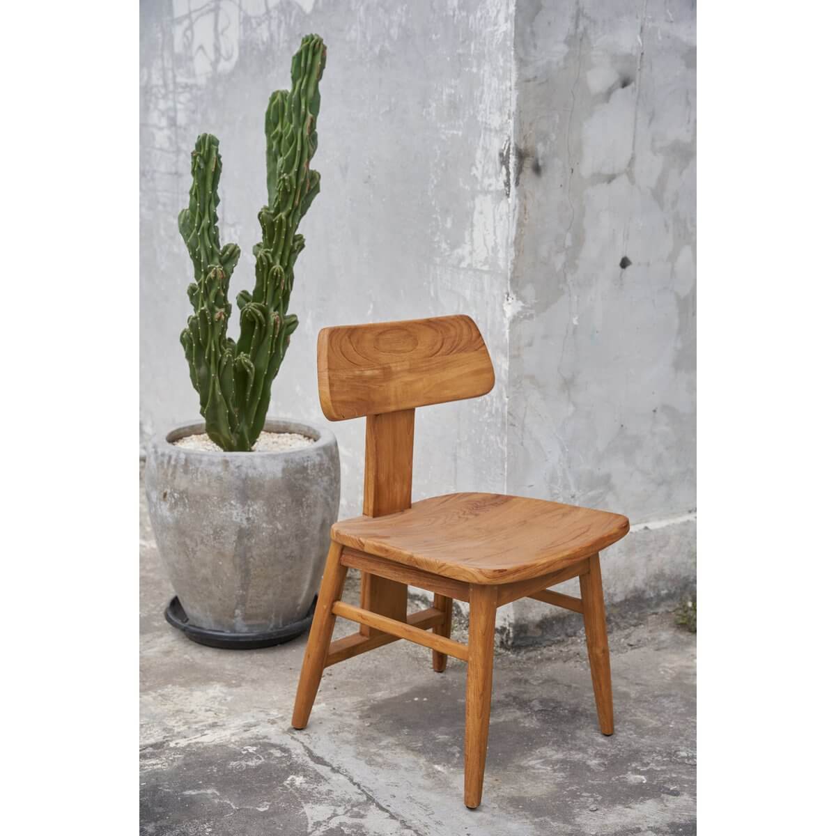De LovYa Eetkamerstoel - Naturel-stoelen-Bazar Bizar Living-Ik Hout ervan.