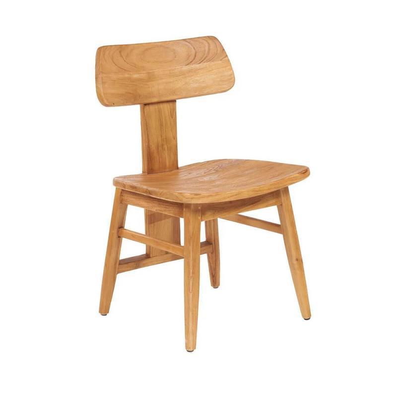 De LovYa Eetkamerstoel - Naturel-stoelen-Bazar Bizar Living-Ik Hout ervan.
