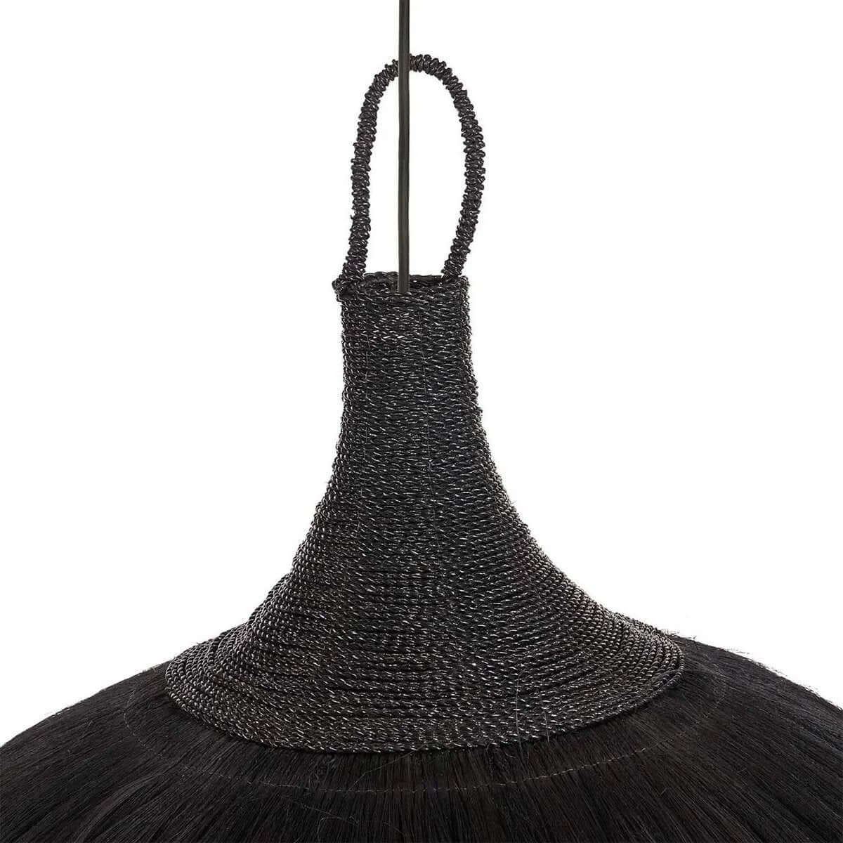 De Makiki-hanger - Zwart XL-Hanglampen-Bazar Bizar Living-Ik Hout ervan.