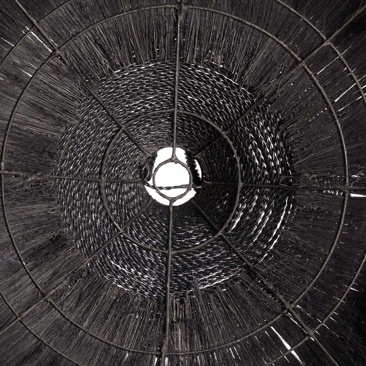 De Makiki-hanger - Zwart XL-Hanglampen-Bazar Bizar Living-Ik Hout ervan.