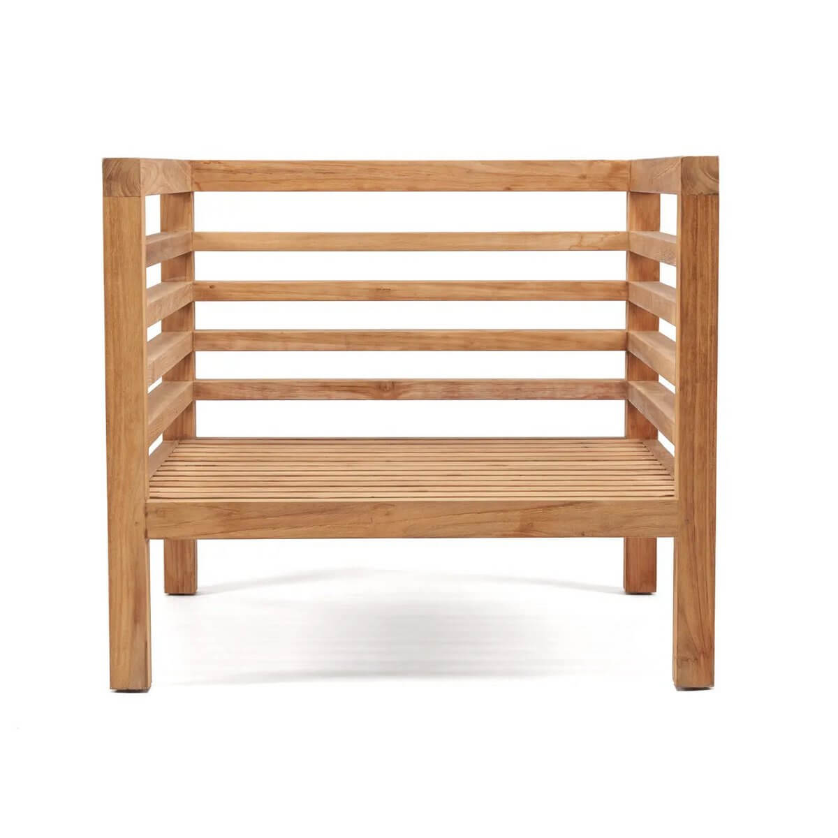 Bohemian style modular single seat from De Moyo collection, eco-friendly design perfect for customizable outdoor seating.