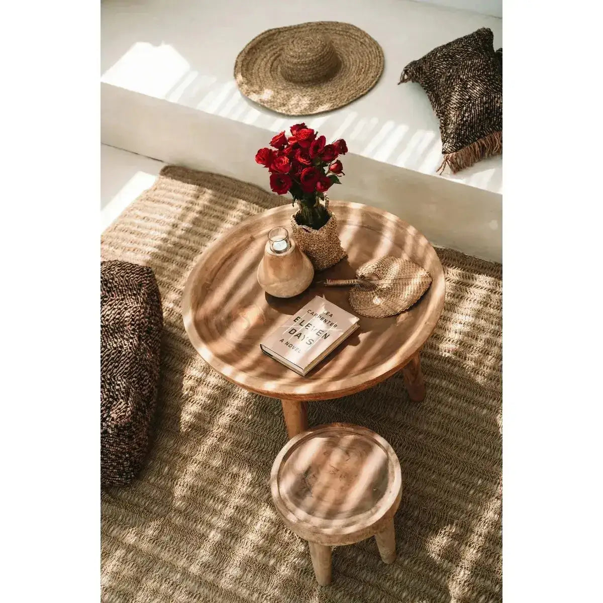 De Munggur Salontafel - Naturel-Bazar Bizar Living-Ik Hout ervan.