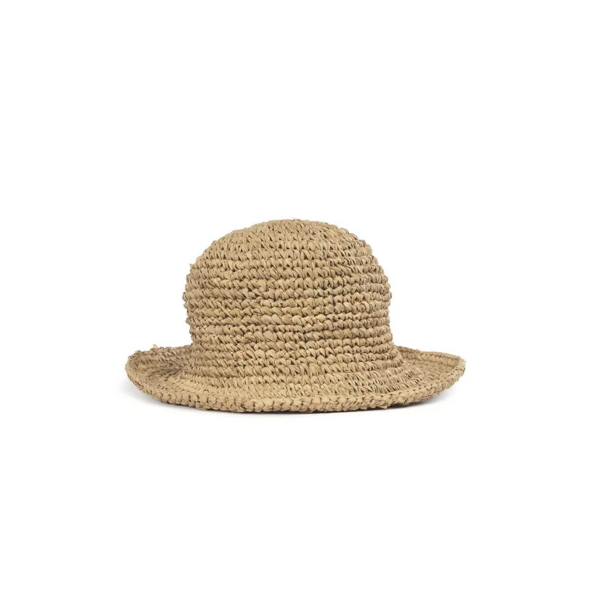 Bohemian Pantai straw beach hat made from natural sea grass, perfect for sunny days and staying stylish at the shore.