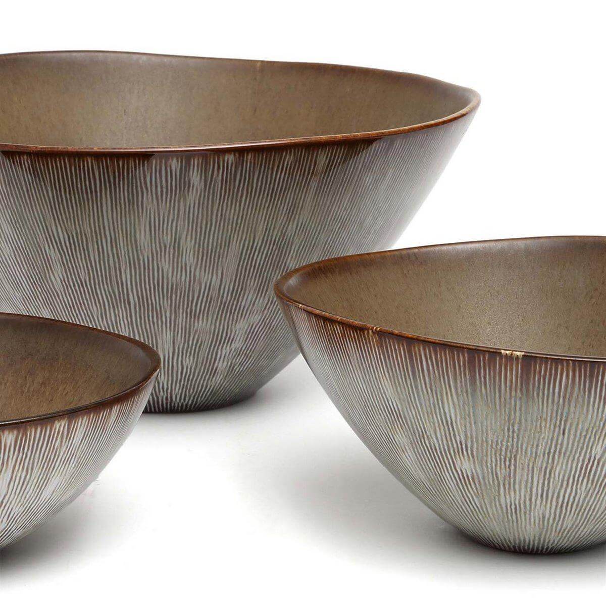 De Peniche Serving Bowl - S-Peniche-Bazar Bizar Living-Ik Hout ervan.
