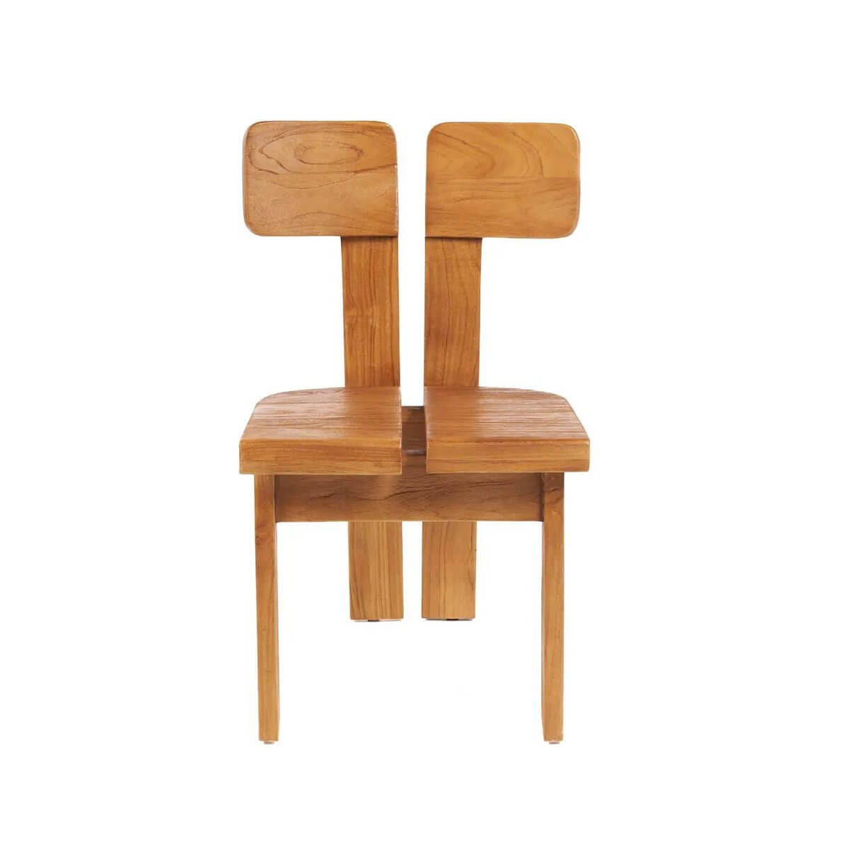 De Sama Sama Eetkamerstoel - Naturel-stoelen-Bazar Bizar Living-Ik Hout ervan.