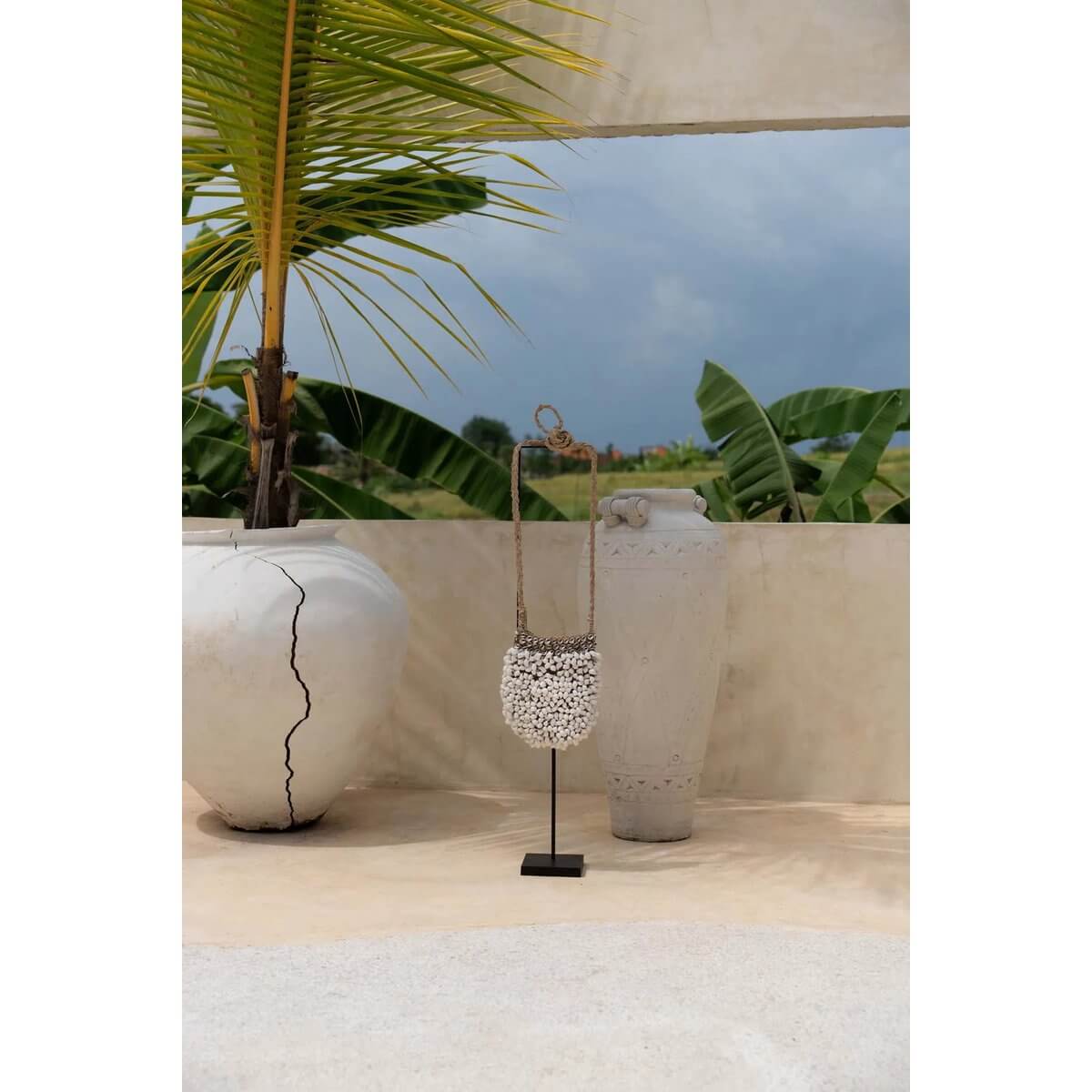 De Shell-portemonnee op standaard-Bazar Bizar Living-Ik Hout ervan.