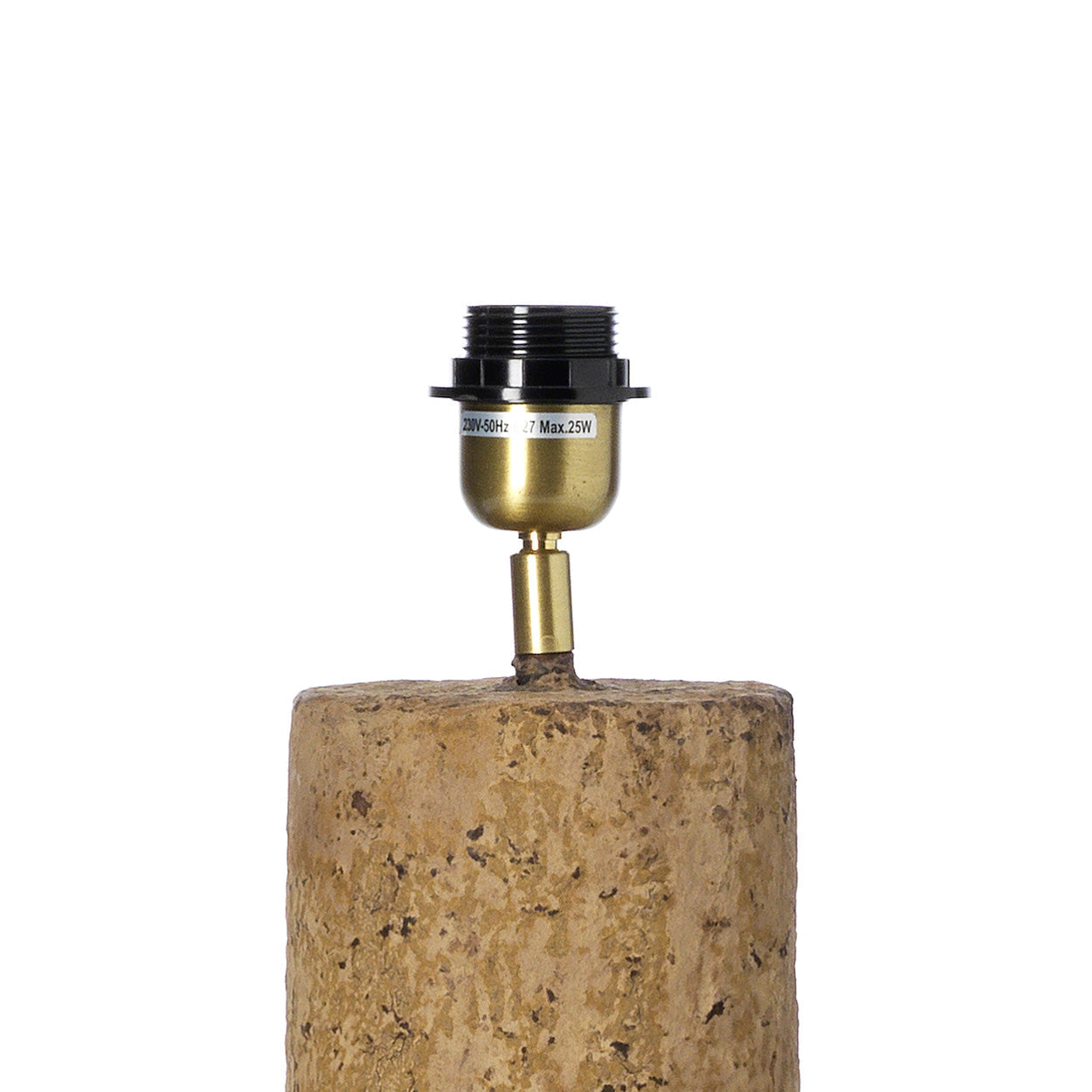 De Totem Tafellamp - Modder - M-tafellampen-Bazar Bizar-Ik Hout ervan.