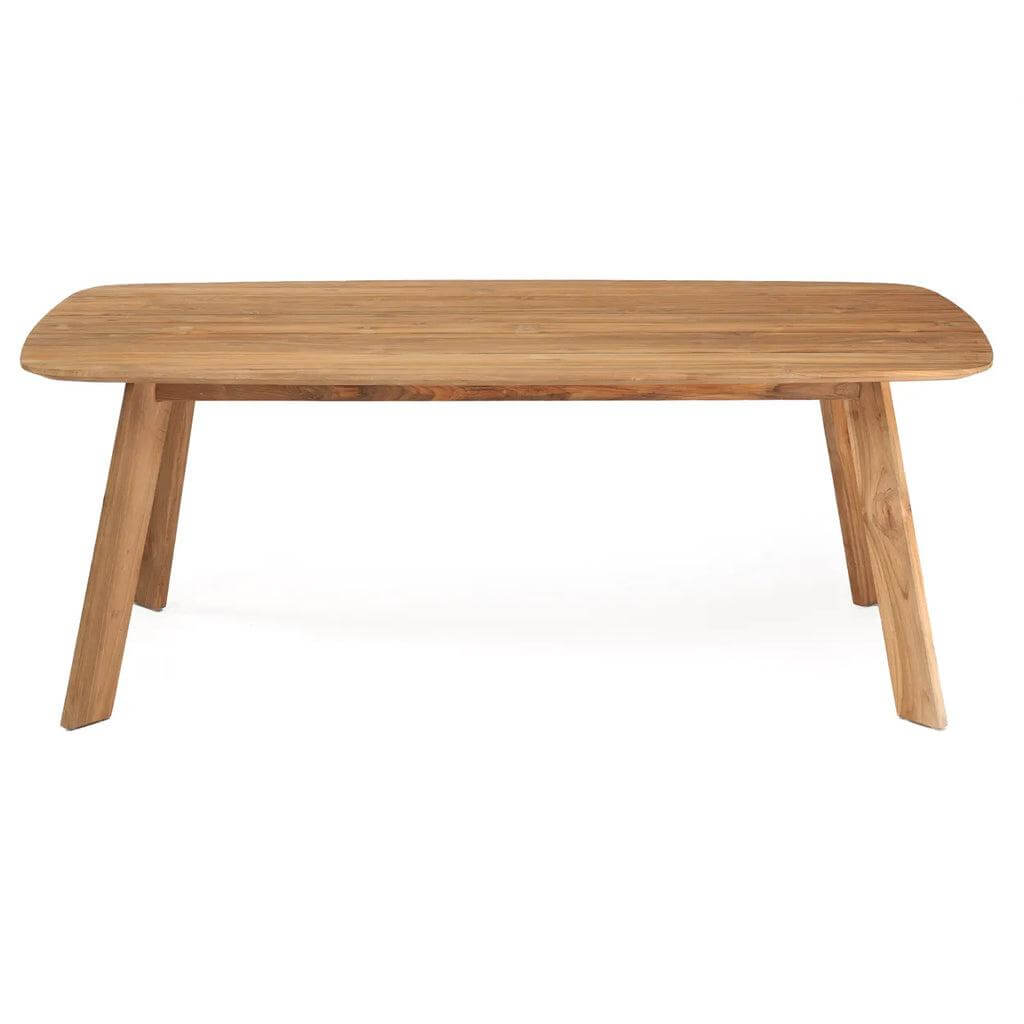 De Tutuala Eettafel gemaakt van hout voor gebruik buitenshuis. Moderne en duurzame tafel geschikt voor tuin of terras.