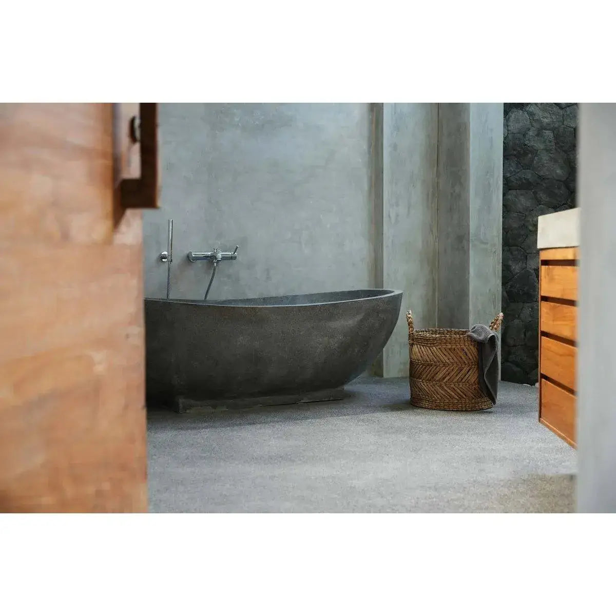 De bananenzigzagmand - M-manden-Bazar Bizar Living-Ik Hout ervan.