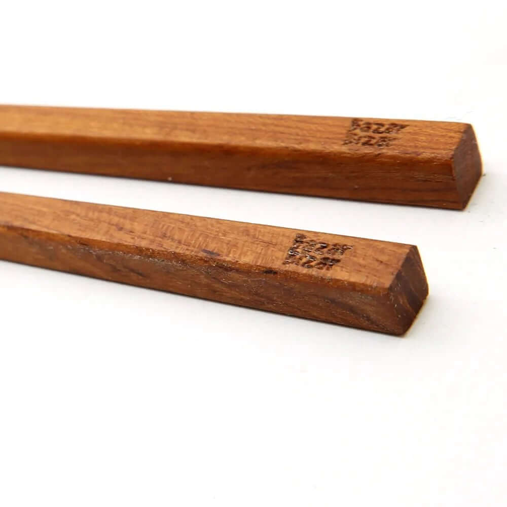 Stylish Bohemian teak root chopsticks by Bazar Bizar Living, crafted for sustainability and elegance in every table setting.