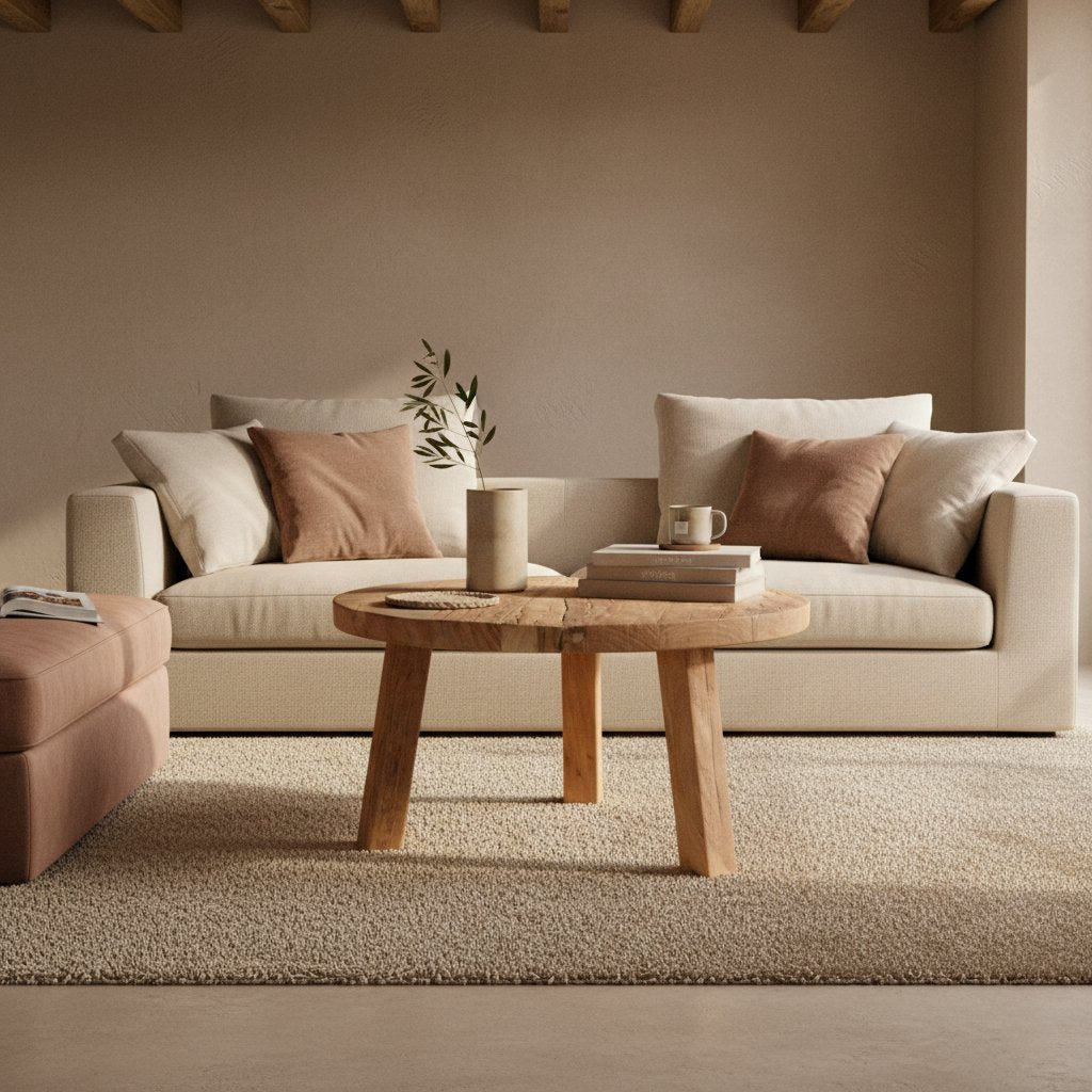 Farmwood salontafel rond-Raw Materials-Ik Hout ervan.