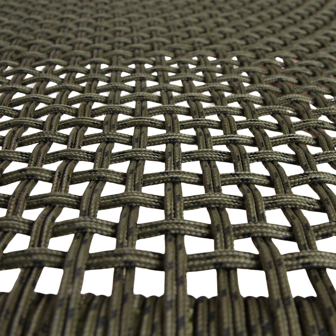 Freya tuinstoel met armleuning groen - licht teakhout-Tuin stoelen-Raw Materials-Ik Hout ervan.