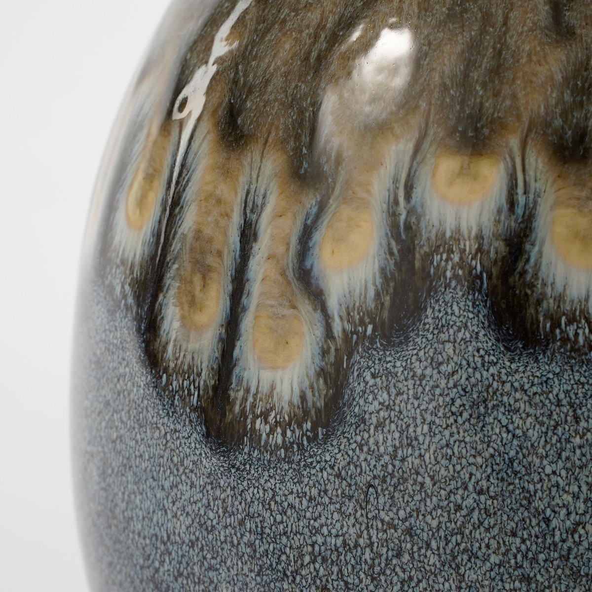 Helma Vaas - H38 x Ø22 cm - Blauw-vazen-Mica Decorations-Ik Hout ervan.