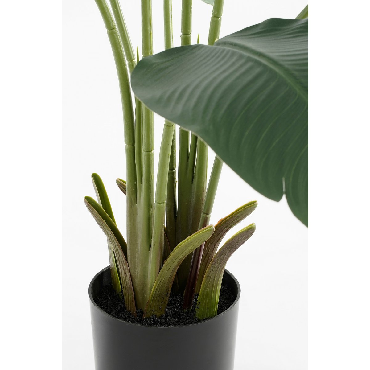 Kunstplant Bananenboom - H120 x Ø30 - Groen-Mica Decorations-Ik Hout ervan.