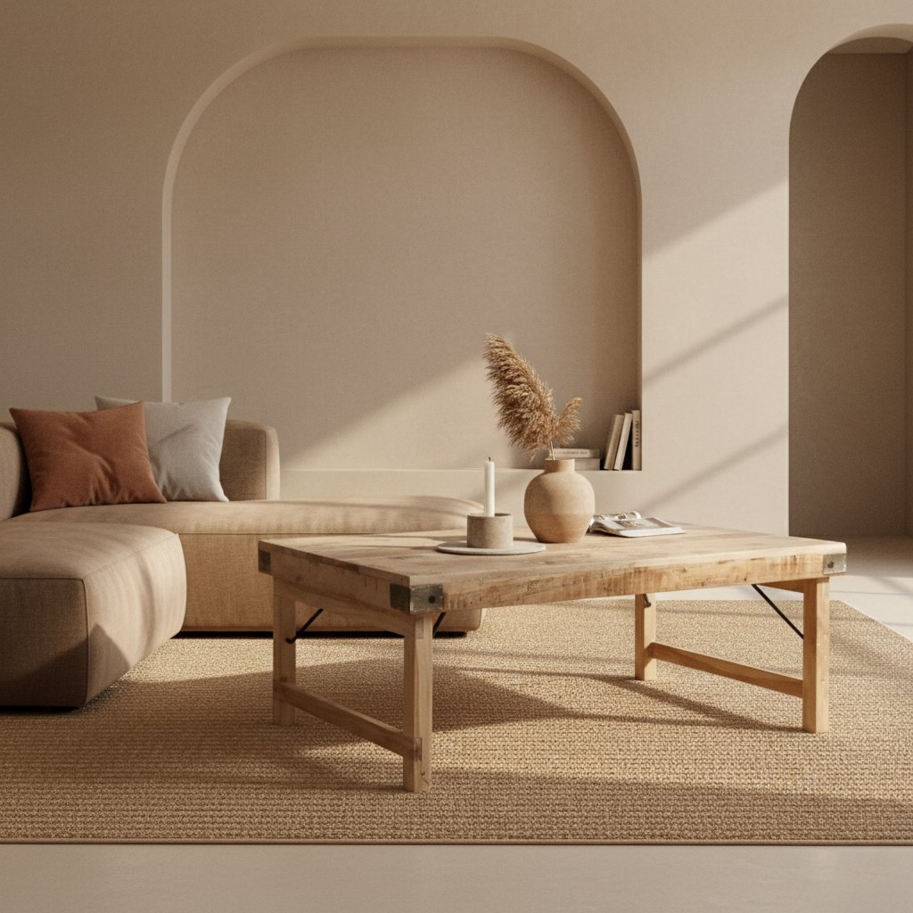 Limewash salontafel inklapbaar-Raw Materials-Ik Hout ervan.