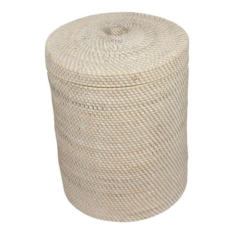 Mand met deksel rotan Zazu-manden met deksel-Earthware-Ik Hout ervan.