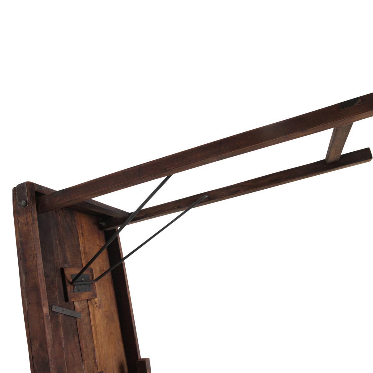 Markt bartafel bruin opklapbaar-bartafels-Raw Materials-Ik Hout ervan.