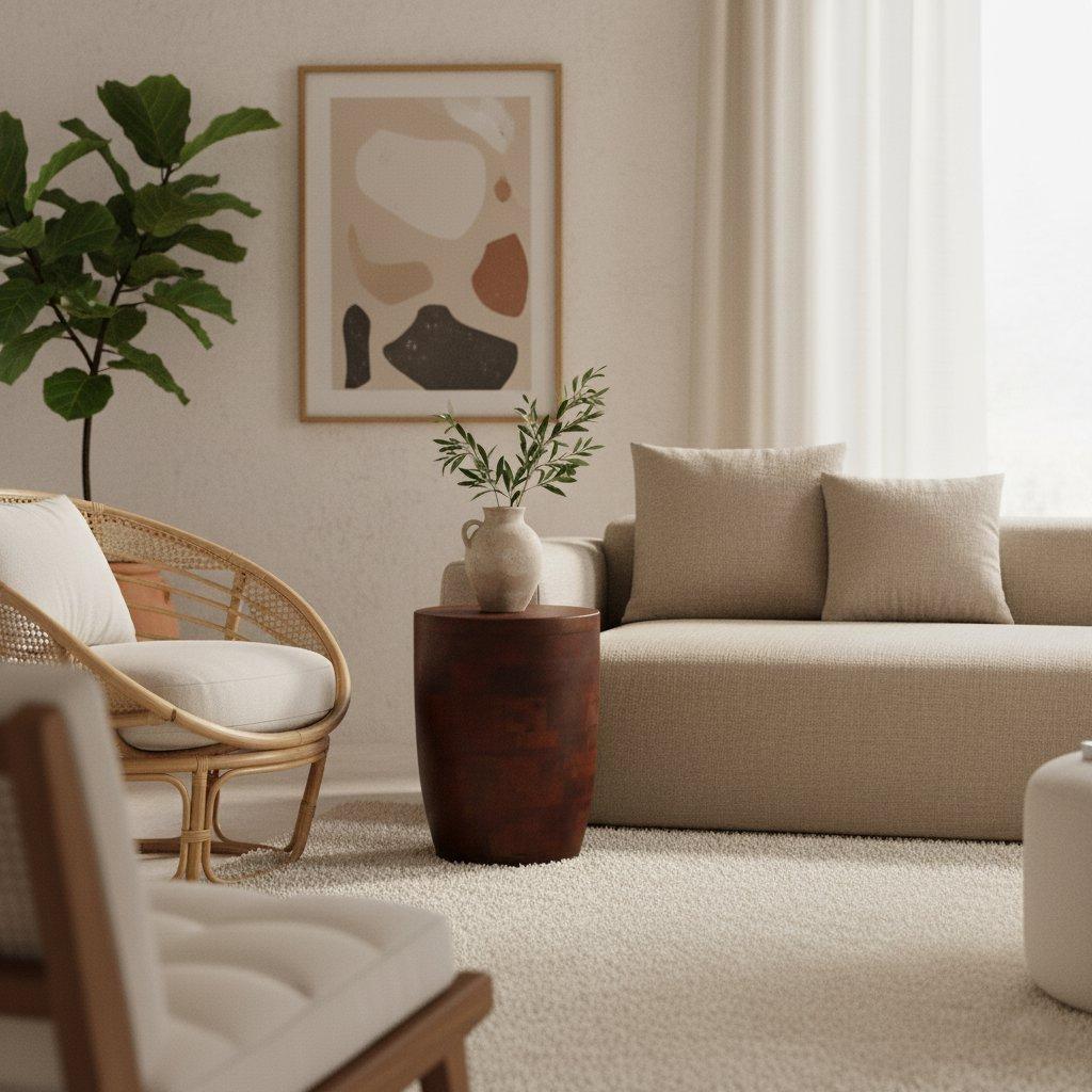 Pacific kruk/bijzettafel Tuvalu-bijzettafel-Raw Materials-Ik Hout ervan.