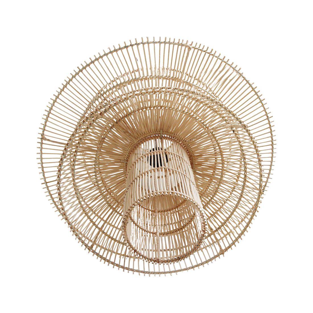 Saturn rotan hanglamp-Hanglampen-Raw Materials-Ik Hout ervan.