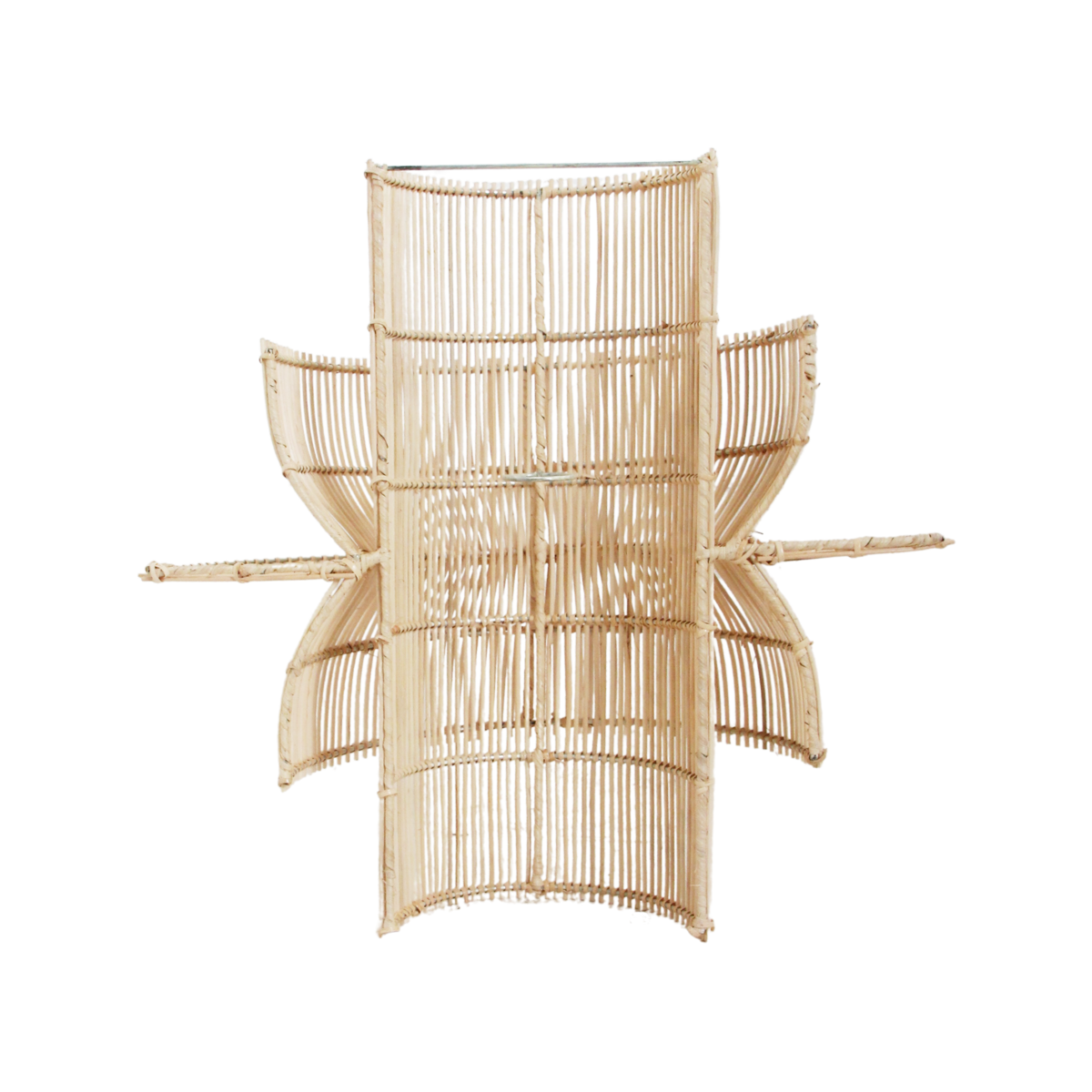 Saturn rotan wandlamp-wandlampen-Raw Materials-Ik Hout ervan.