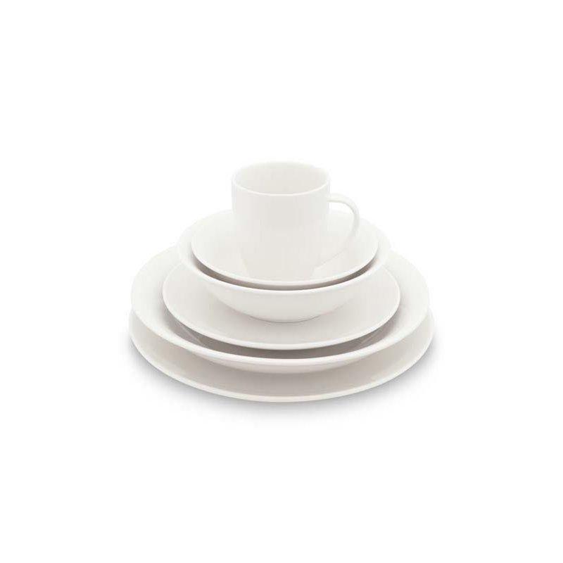 Set/36 Dinnerware Raw White-vtwonen-Ik Hout ervan.