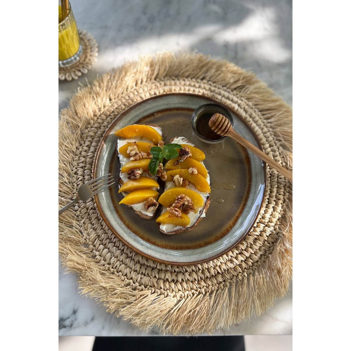 The Comporta Salad Plate - M-Bazar Bizar Living-Ik Hout ervan.