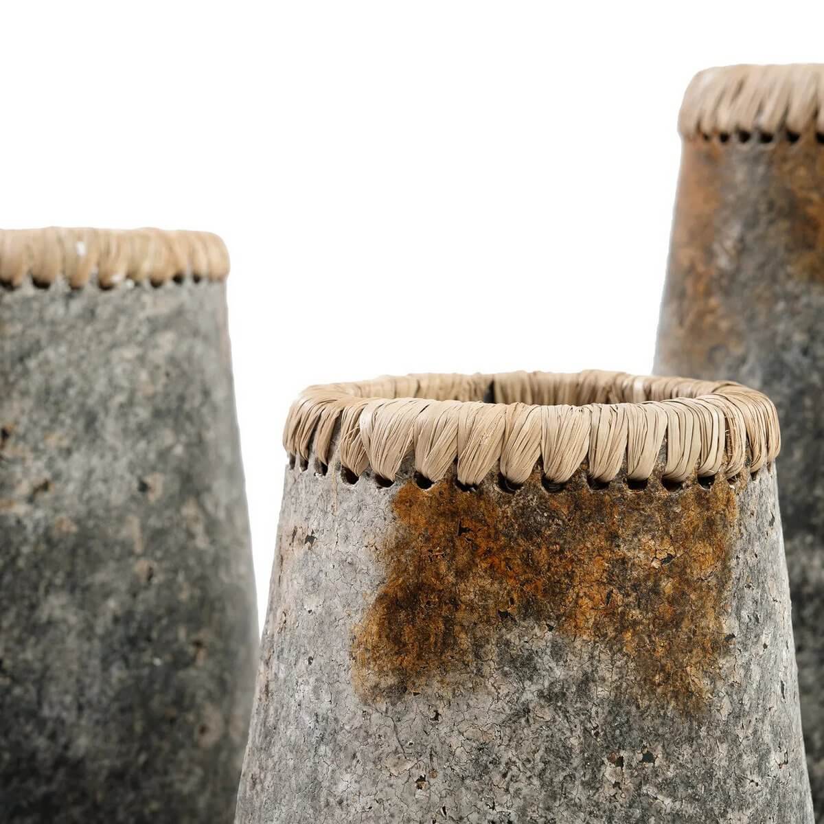 The Sneaky Vaas - Grijs - M-vazen-Bazar Bizar Living-Ik Hout ervan.