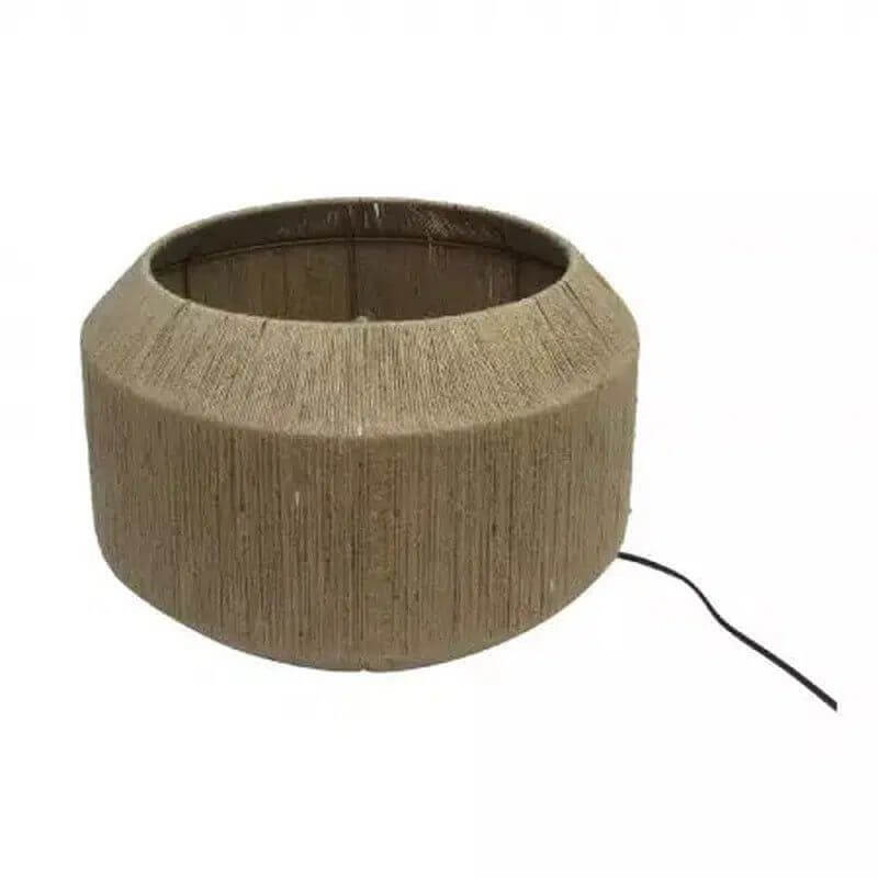 Vloerlamp jute Aria met bohemian stijl, ideaal voor een sfeervolle inrichting. Gemaakt van duurzame materialen voor een trendy look.