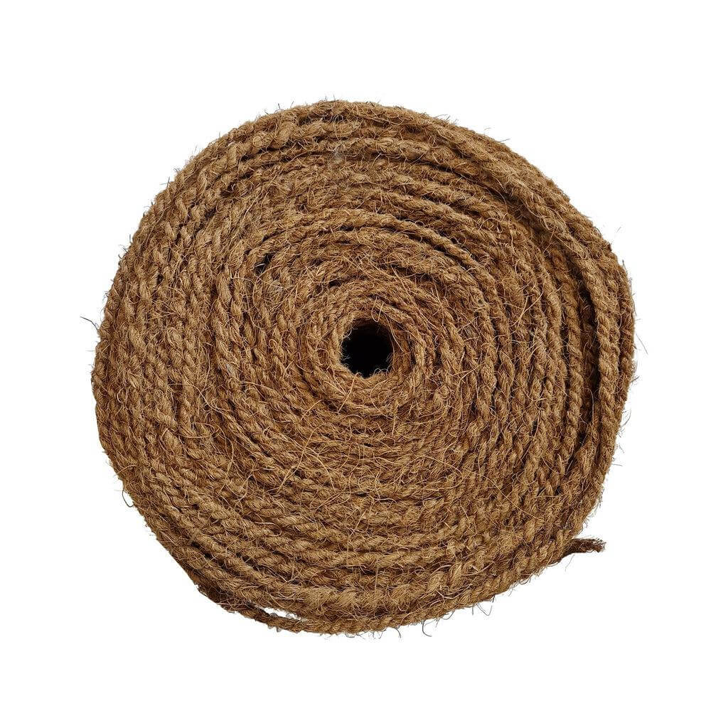 Grote rol natuurlijk touw van Het Touw - perfect voor creatieve projecten en tuinieren.