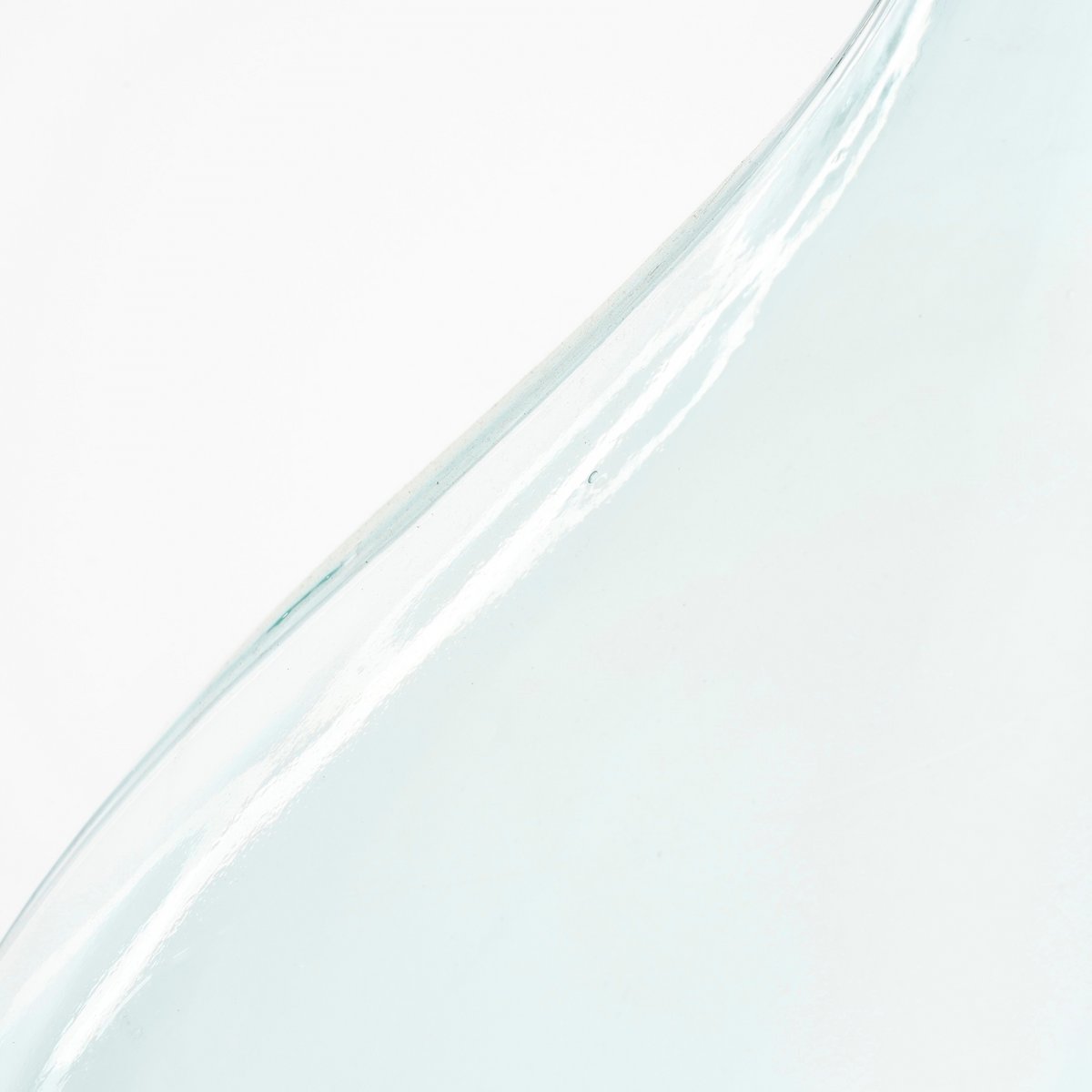 Americo Terrarium Vaas - H56 x Ø40 cm - Gerecycled Glas - Transparant-vazen-Mica Decorations-Ik Hout ervan.