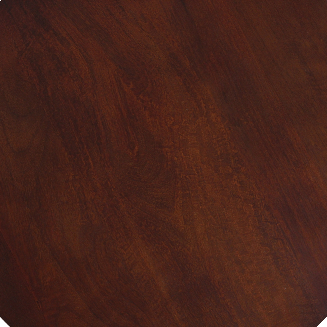 Bullnose bijzettafel bruin 55 cm-Raw Materials-Ik Hout ervan.