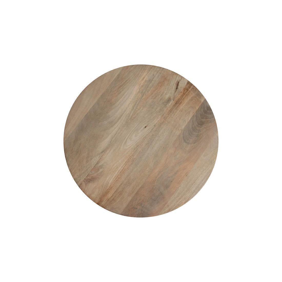 Bullnose bijzettafel naturel 55 cm-bijzettafel-Raw Materials-Ik Hout ervan.