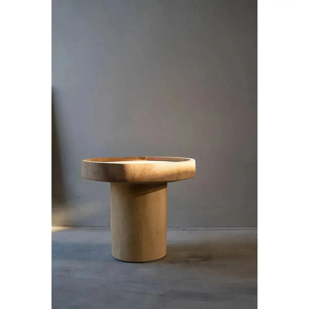 De Chimborazo Bijzettafel - Naturel-bijzettafel-Bazar Bizar Living-Ik Hout ervan.
