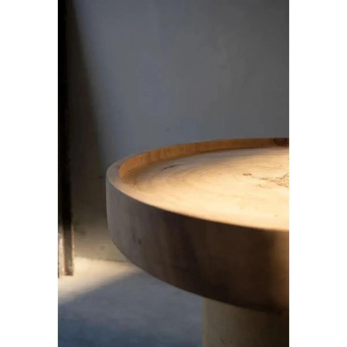 De Chimborazo Bijzettafel - Naturel-bijzettafel-Bazar Bizar Living-Ik Hout ervan.