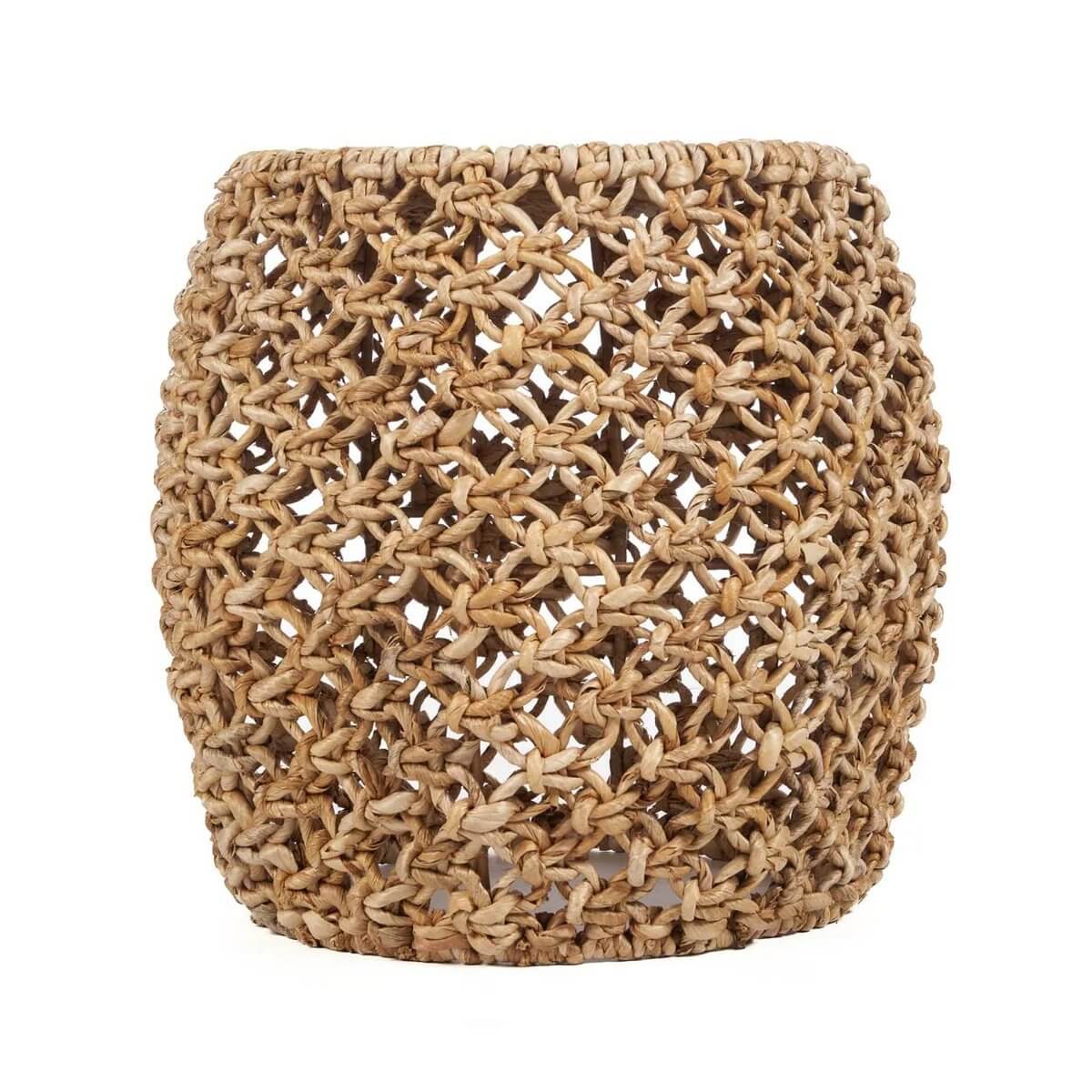 Bohemian style Dannih Kruk made from sustainable banana leaf, perfect for adding warmth and texture to your home decor.