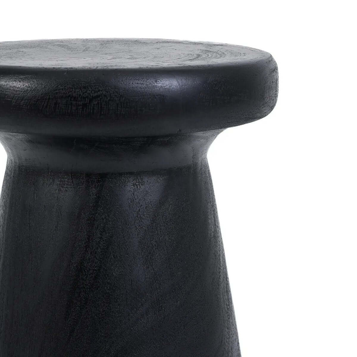De Gagang Kruk - Zwart-kruk-Bazar Bizar Living-Ik Hout ervan.